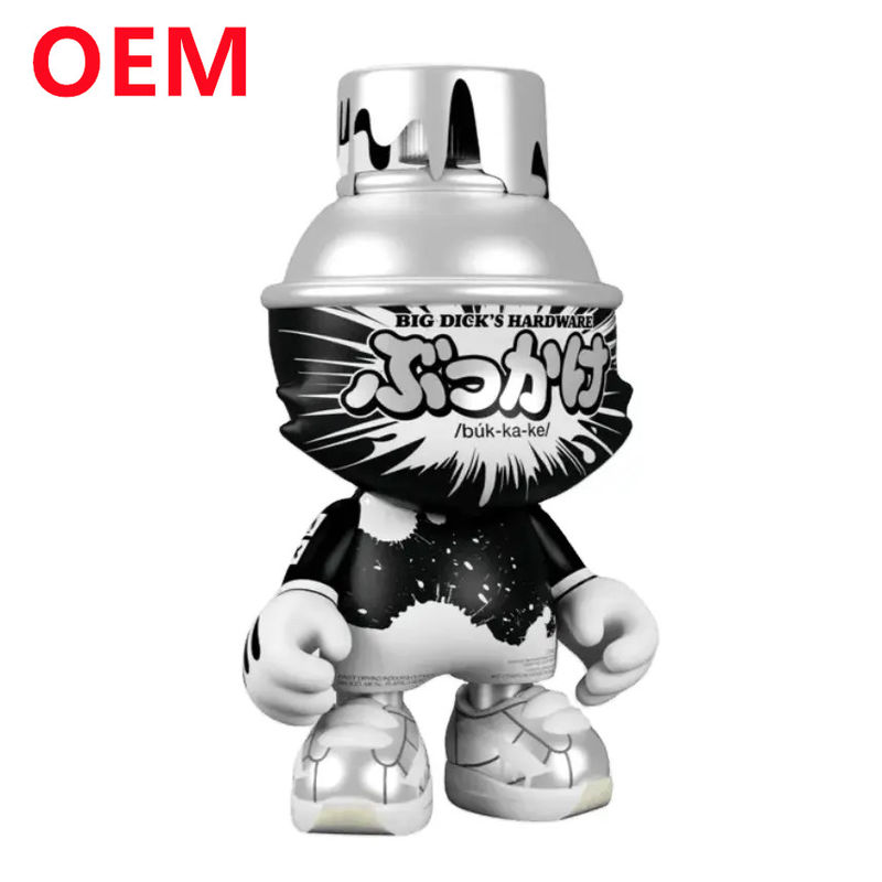 Disegnatore su misura Sofubi Vinyl Toy, OEM Art Vinyl Figure Toy, Custom Made Soft PVC Toy Manufacturer