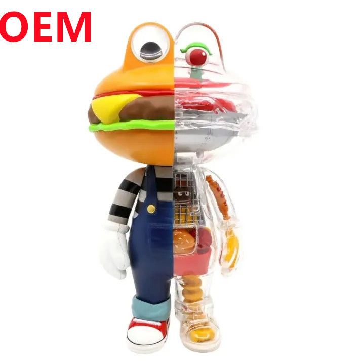 Statuetta su misura Fabbricante di plastica Pvc Vinyl Giocattoli Designer Cartoni animati Oem Arte Decorazione domestica Figure di giocattoli Anime Action Figure