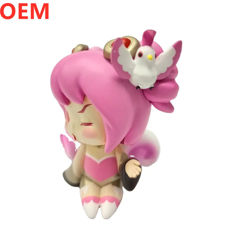 OEM Custom Mini Cute PVC Cartoon Figure Toys per bambini