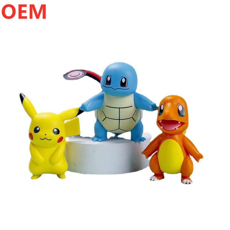OEM Custom Mini Cute PVC Cartoon Figure Toys per bambini