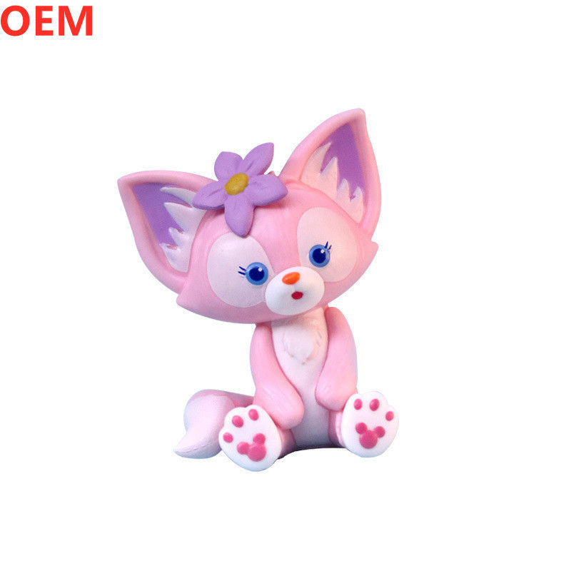 OEM Factory Custom Personalità di cartone animato in plastica 3d di alta qualità, giocattoli di figura di cartone animato in PVC
