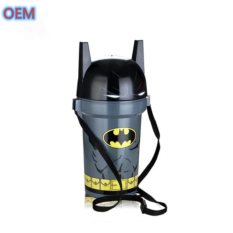 Cartoon Popcorn Bucket Personalizzazione, OEM Design Popcorn Bucket di plastica di alta qualità