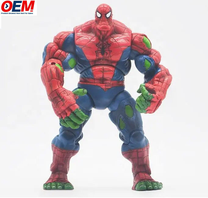 Fabricante personalizzato personalizzazione bella per adulti mobili collezione figura modello eroe ragno pvc figure d'azione giocattolo