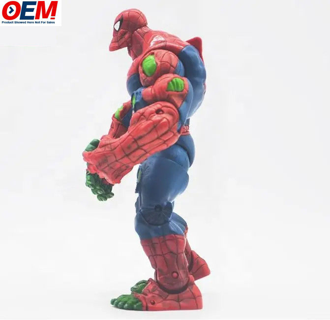 Fabricante personalizzato personalizzazione bella per adulti mobili collezione figura modello eroe ragno pvc figure d'azione giocattolo