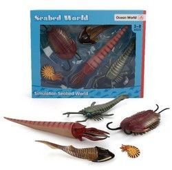 OEM fabbrica personalizzata Simulazione Animali di vita marina Kit di modello di azione Figure miniatura Educazione