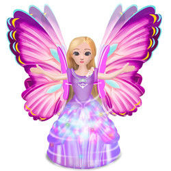 Mini Custom Elsa Anna Sofia LED luci colorate Gradiente cristallina Lampada notturna Princess