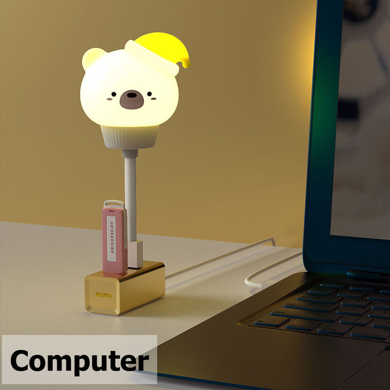 FABRICA lampada per giocattoli su misura PVC vinile LED illumina giocattoli carini luci notturne USB
