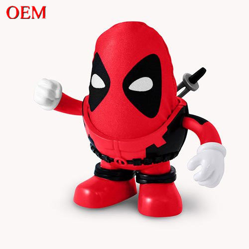 Prodotto di giocattoli Disegno di giocattoli personalizzato OEM PVC Film Personalità Testa di patata 3D Toy personalizzazione figura d'azione
