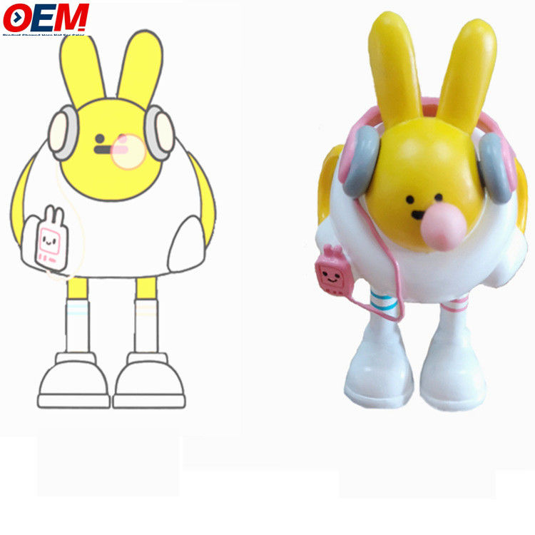 OEM Small Art Plastic Action Figure Joints Custom 3D Printing Vinyl Toy Maker Designer Vinyl Figure