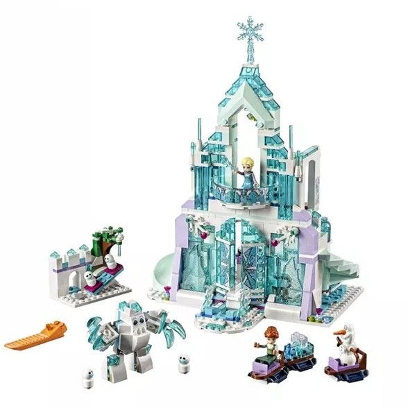 Custom Made The Girl Series Bricks Toy Princess Castle Assembly Setup Blocchi di costruzione Giocattoli