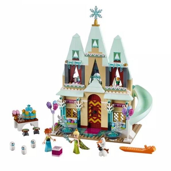 Custom Made The Girl Series Bricks Toy Princess Castle Assembly Setup Blocchi di costruzione Giocattoli