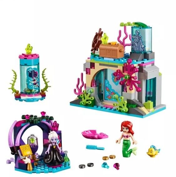 Custom Made The Girl Series Bricks Toy Princess Castle Assembly Setup Blocchi di costruzione Giocattoli