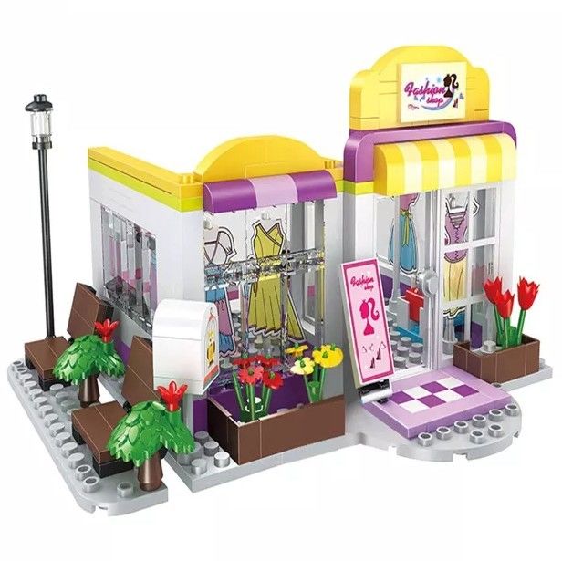Custom Made The Girl Series Bricks Toy Princess Castle Assembly Setup Blocchi di costruzione Giocattoli