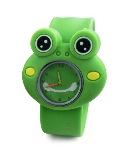 Orologio Digitale Carino Rana Slap 3D Animali di cartoni animati Ragazzi Ragazze Regali Quarzo Orologi da polso Orologio