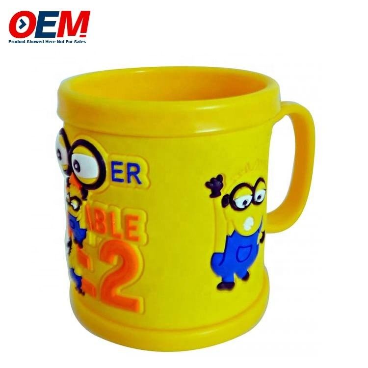 OEM Factory Custom Made Your Own design Coppa di plastica 3D Beagles coppa di plastica personalizzata giocattolo figura
