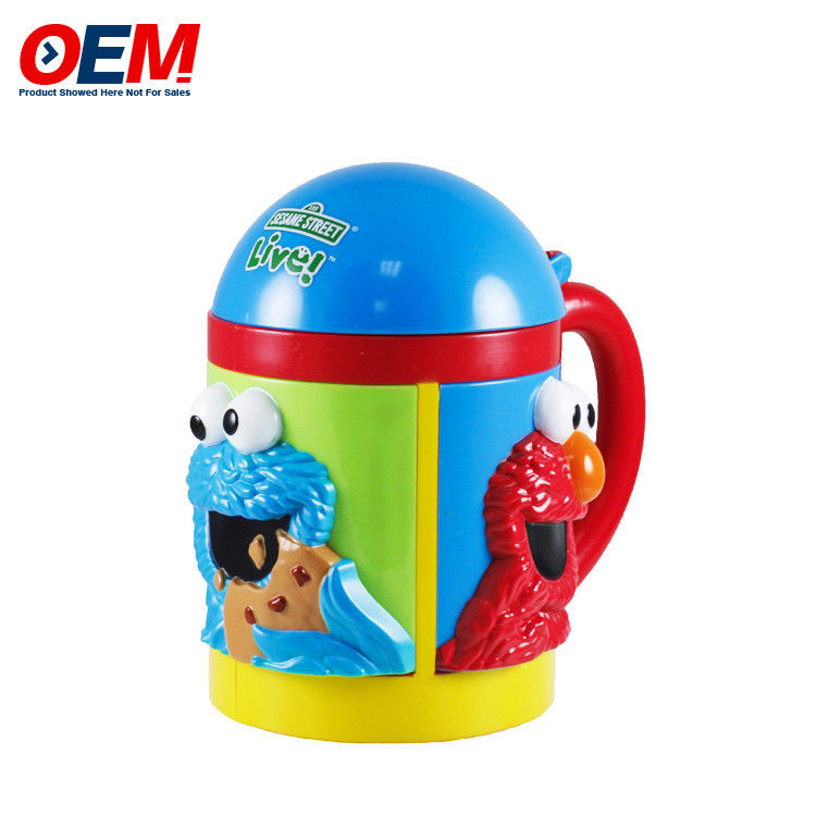 Fabbrica OEM 3D tazza di tazza di plastica Disni Tazza Fornitore di personalizzazione figura cartone animato tazza giocattolo