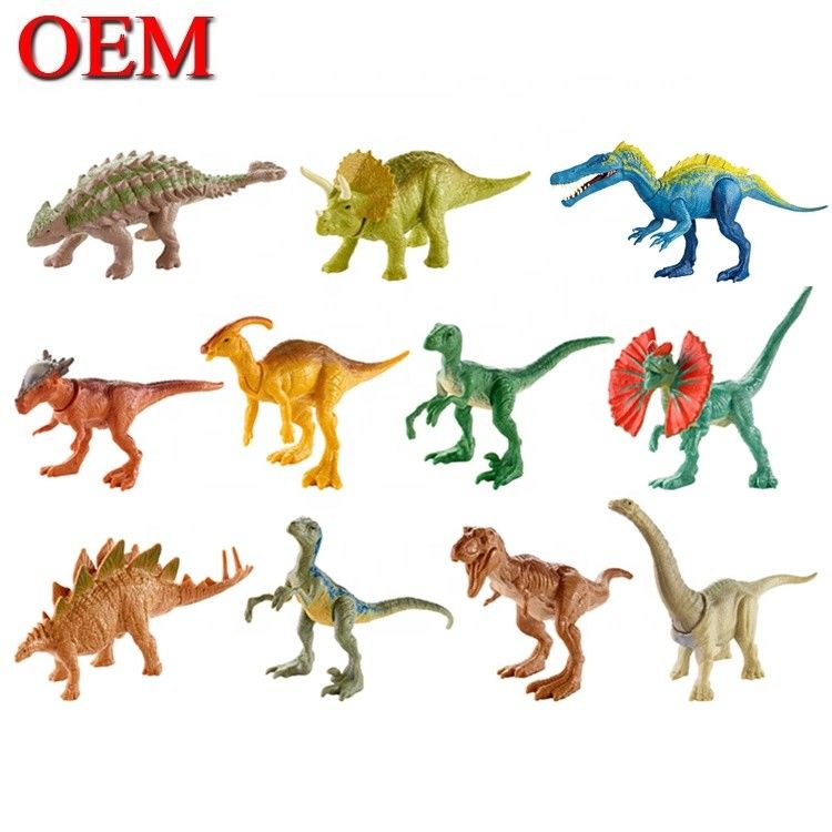 Produttore di giocattoli personalizzati oem Dinosaur Play Figure Modello 3D giocattolo giocattolo in vinile personalizzato