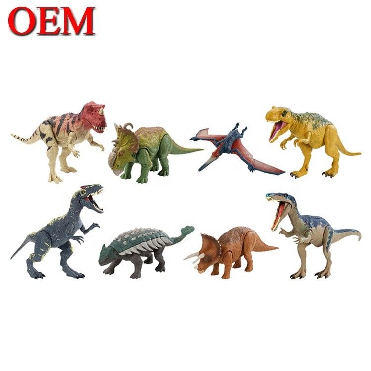 Produttore di giocattoli personalizzati oem Dinosaur Play Figure Modello 3D giocattolo giocattolo in vinile personalizzato