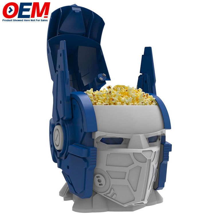 Contenitore di popcorn per la fabbrica, contenitore per film, vassoio di plastica da 64 once.