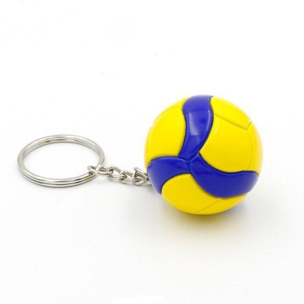 Fabbrica 3D Mini chiaviera a forma di palla Fai il tuo disegno chiaviera in PVC personalizzata