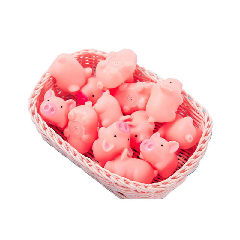 OEM personalizzato Cute Squeeze Squeaky Chew Giochi interattivi di allenamento Funny Soft Rubber Mini Toy