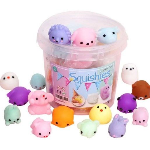 OEM fabbrica personalizzata Animal Antistress Slimy Squeeze Toys Funny Toys Mini Mochi Squishy giocattolo