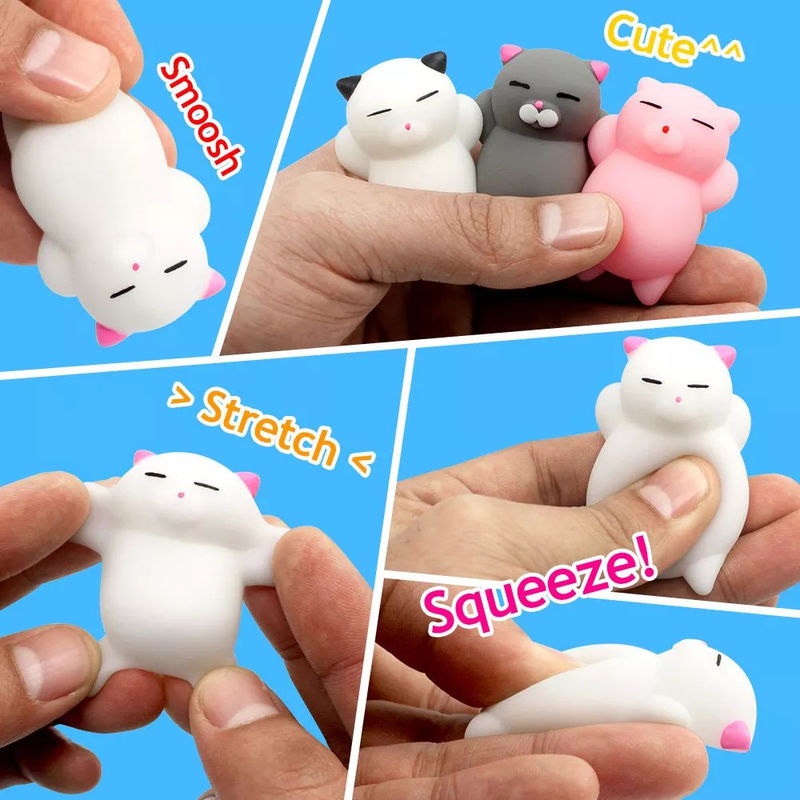OEM fabbrica personalizzata Animal Antistress Slimy Squeeze Toys Funny Toys Mini Mochi Squishy giocattolo