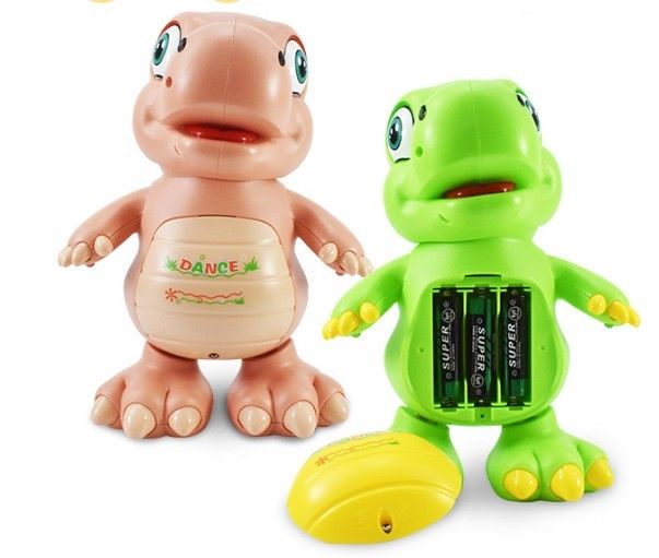 Fabbrica OEM personalizzato Robot elettrico Animali domestici Animali dinosauro Musica camminante Luce giocattoli da ballo