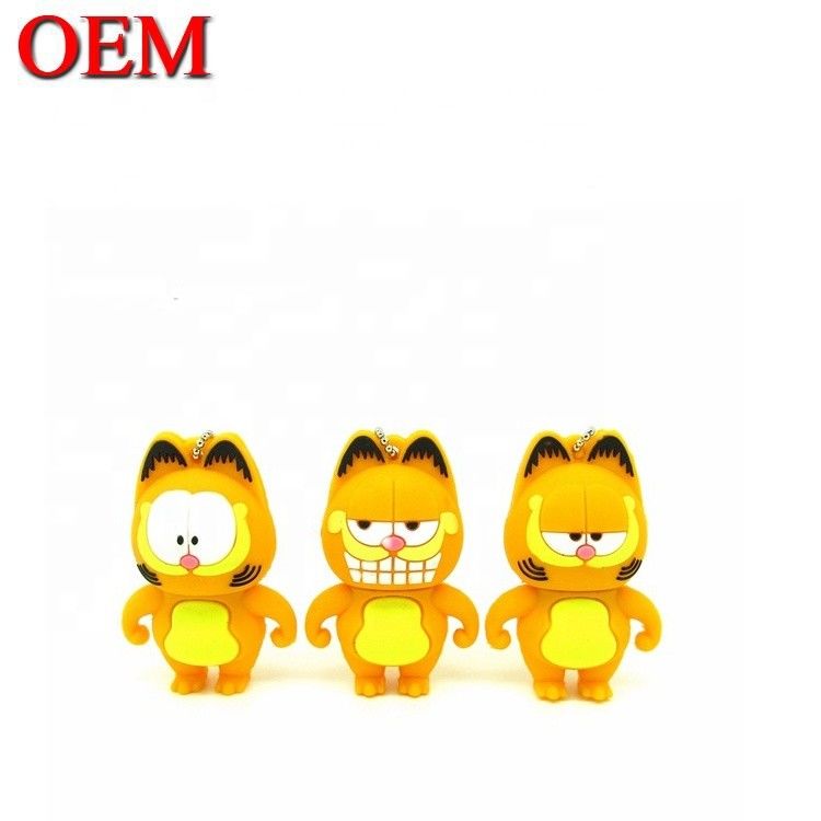Produttore OEM Figura di giocattolo di plastica per gatti pigri Custom PVC 3D Anime Iniezione Art Vinyl Toys