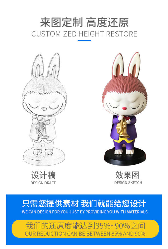 Produttore personalizzato Anime personalizzato giocattoli di plastica Figure 3D Mini Modello giocattoli oem action figure