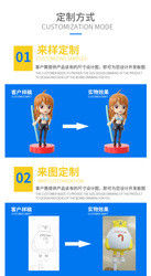 Produttore personalizzato Anime personalizzato giocattoli di plastica Figure 3D Mini Modello giocattoli oem action figure