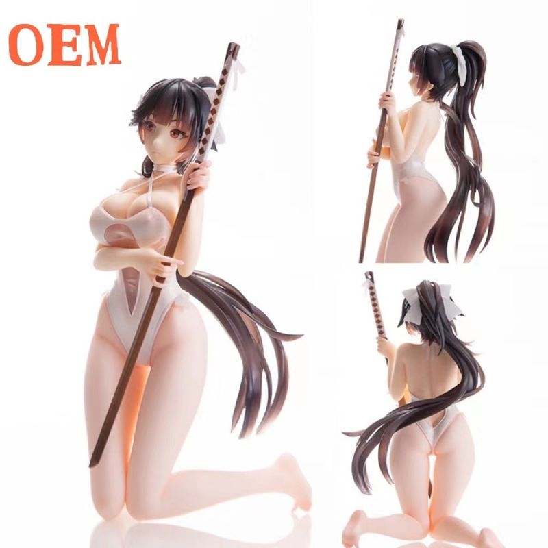 Anime sessuali personalizzati giocattolo di bambole in pvc personalizzato giocattolo in pvc in 3d giapponese ragazza nuda