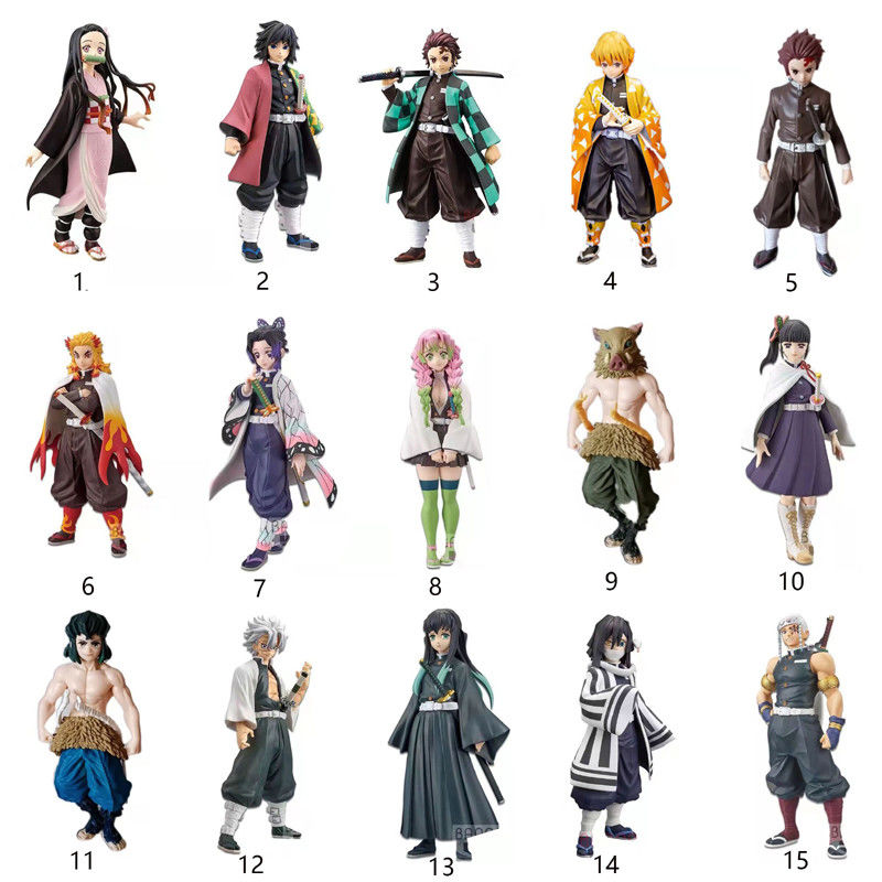 OEM Demon Slayer Modello di personaggio Decorazione Collezione Giocattoli Personalizzazioni Action Figure