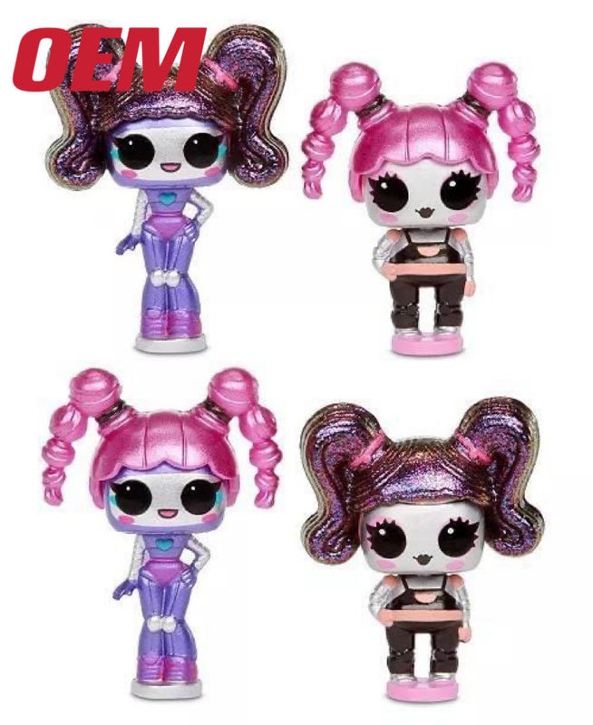 Scatole di giocattoli a sorpresa a cieco personalizzate Figurine Make Plastic ABS Kid Toys Scatole Oem Educative Mini Toy