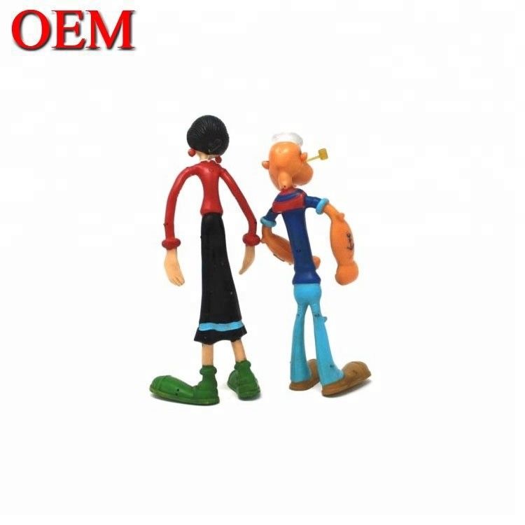 Fabbrica realizzare personalizzato figura pieghevole cartone animato giocattolo pieghevole personaggio personalizzato cartone animato militare MODELLA giocattolo
