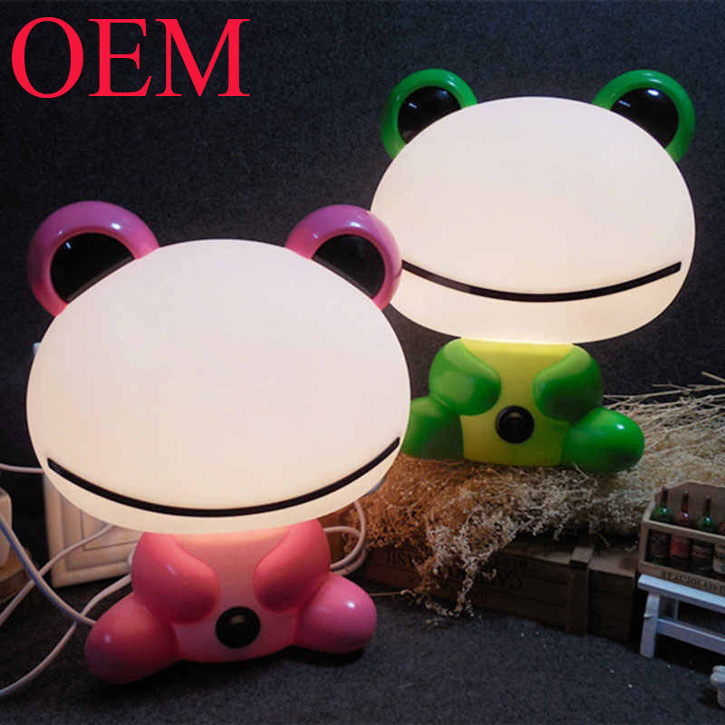 Animali cartoni animati Cane Luce notturna Portabile Decorazione domestica Lampada da tavolo