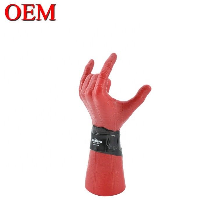 Custom Spider-Man Modello 3D Bottiglia OEM Forma del personaggio Coppa di paglia Fabbrica di coppe ABS 50oz
