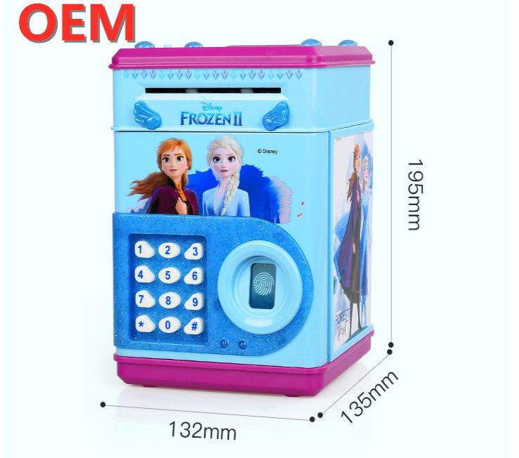 OEM personalizzato Banca elettronica cassaforte Cash Box Bambini Monete digitali Cassaforte di risparmio ATM
