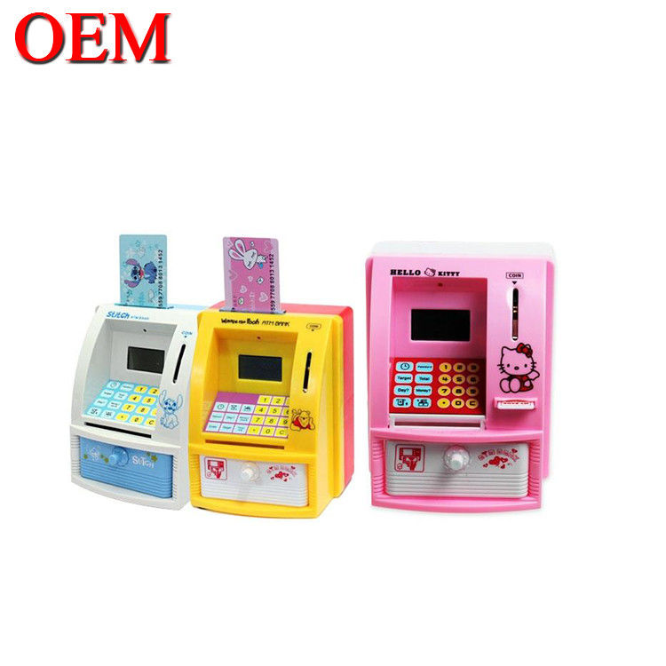 OEM personalizzato Banca elettronica cassaforte Cash Box Bambini Monete digitali Cassaforte di risparmio ATM