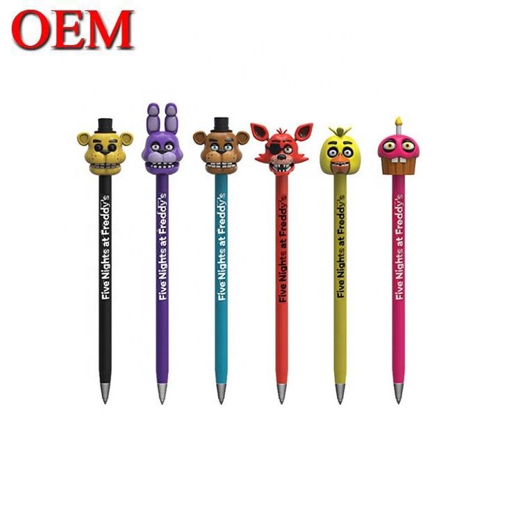 Figure di personaggi di cartoni animati 3D Figurine Pen Custom Plastic Toy Figure Personalized Art Figure 3D Toy