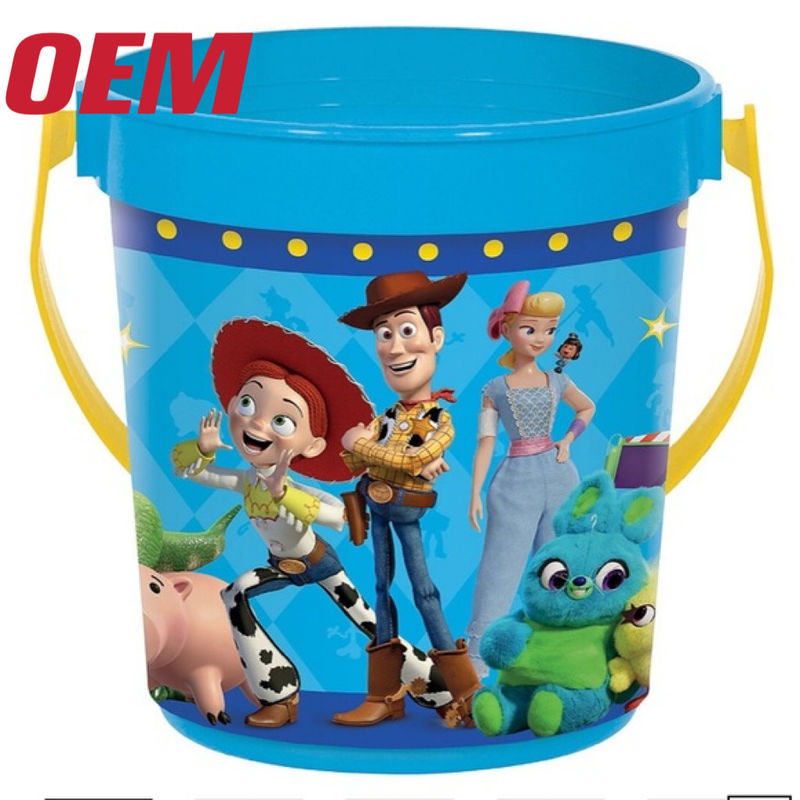 Bottile di popcorn personalizzato con popcorn da giocattolo