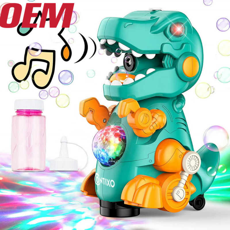 Nuby Bath Octopus Bubble Machine Made Automatic Bubble Maker With 2 Solutions OEM Bubble Blower per bambini