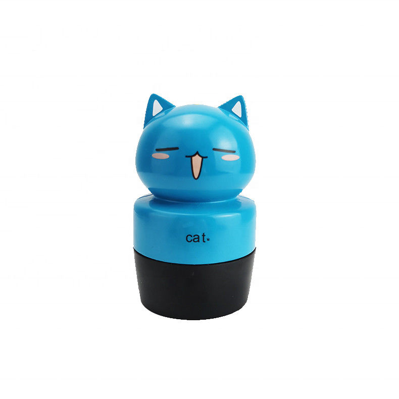 2023 Custom Children Flash Toy Animal Personalized Clothing Fabric Self Inking Name Cartoon Stamp per bambini