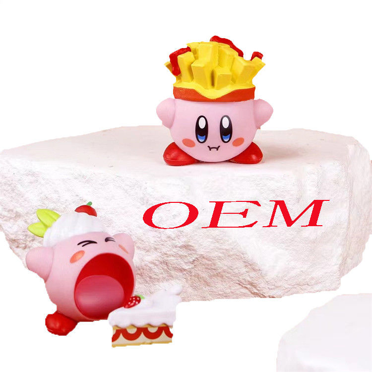 Giocattoli in plastica personalizzati in silicone OEM 3D Soft Squishy figurino personaggio giocattoli fabbrica produttori di giocattoli