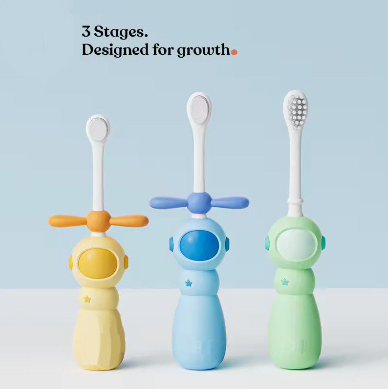 Custom Fun cartoon toothbrushes for kids children baby are safe and non-toxic customize to keep kids healthie