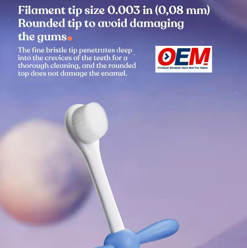 Custom Fun cartoon toothbrushes for kids children baby are safe and non-toxic customize to keep kids healthie