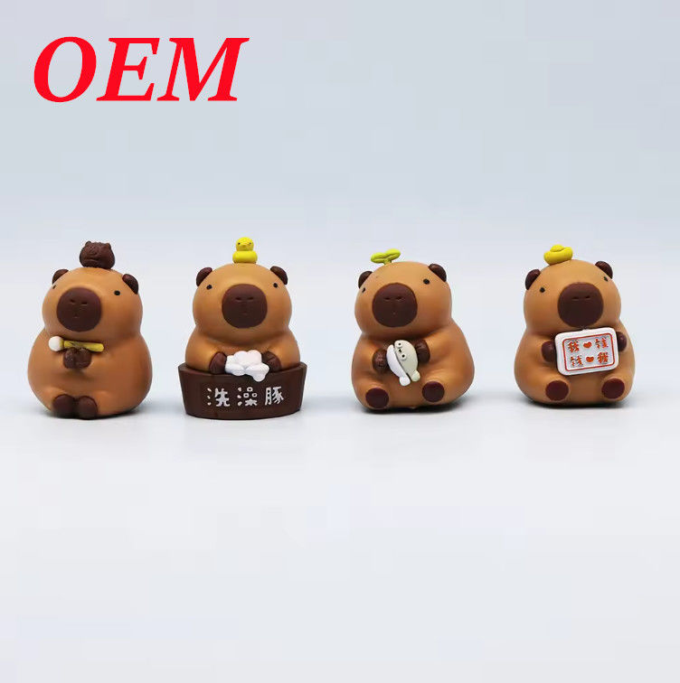 Scatola cieca Capybara decorazione decompressione bagno delfino tocco pesce decorazione auto