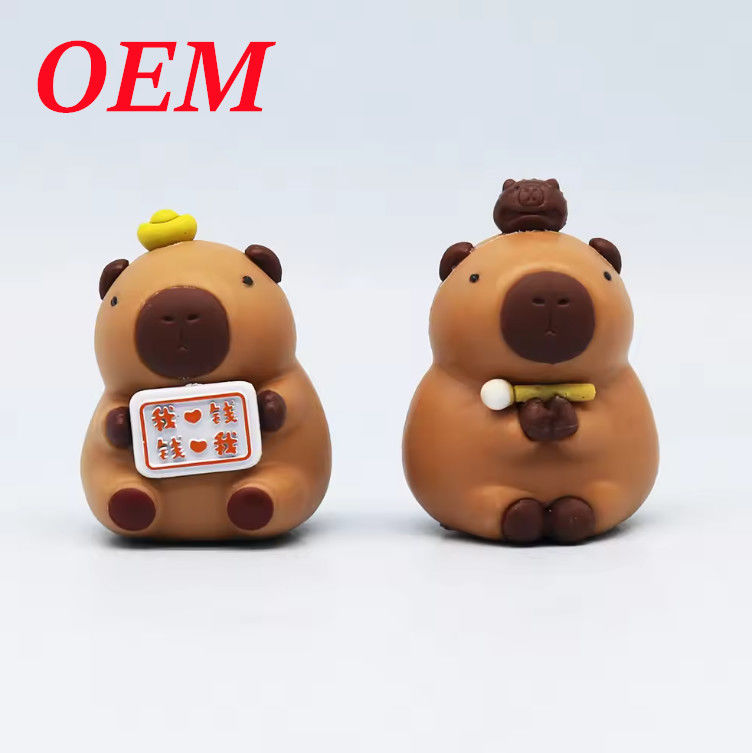 Scatola cieca Capybara decorazione decompressione bagno delfino tocco pesce decorazione auto