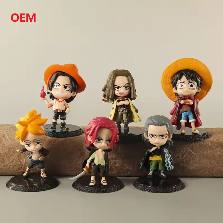 Modelle di cartoni animati Figure d'azione Anime Figure giocattoli per la consegna a Shenzhen e Aduit universale