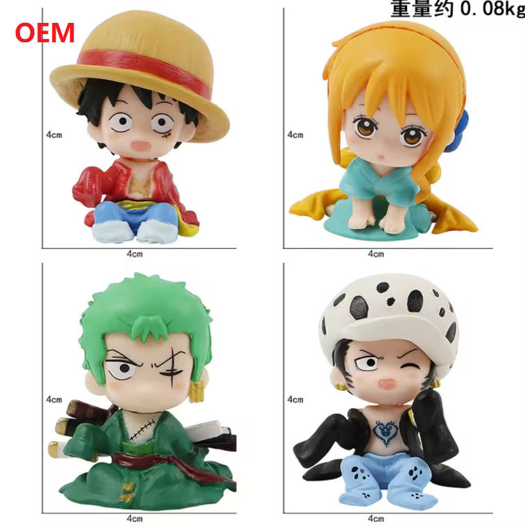 OEM Modelli di cartoni animati in PVC Figure d'azione Anime Figure giocattoli per la decorazione Nota Solo OEM